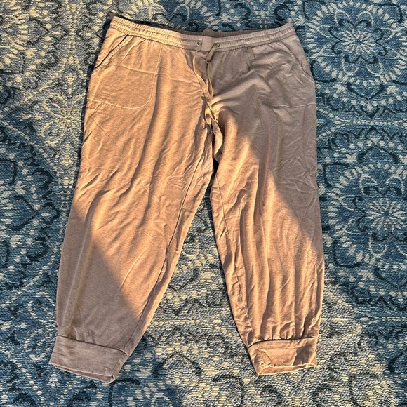Soma Casual Tan Jogger Pants - Super Soft - Picture 1 of 3